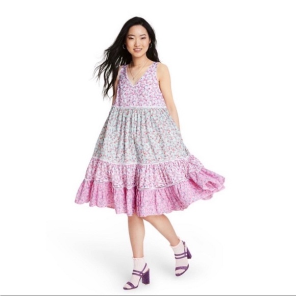 The LoveShackFancy x Target Camille Babydoll Dress - Picture 2 of 7